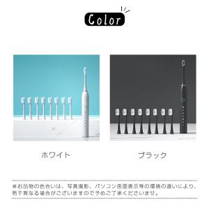 電動歯ブラシ 音波歯ブラシ usb充電式 替え...の詳細画像1