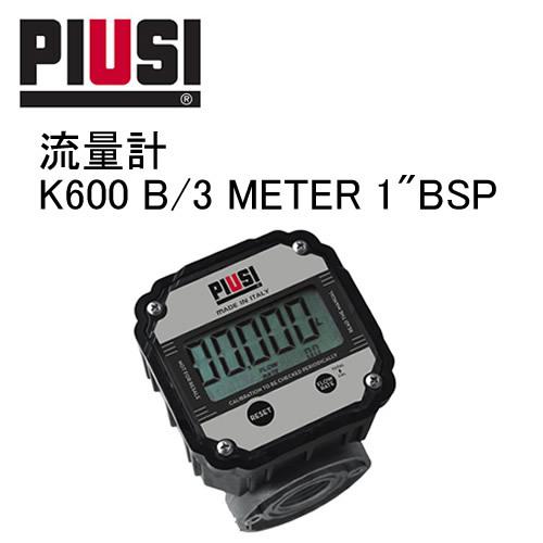 K600-D B/3 METER 流量計 ディーゼル燃料 軽油 不凍液 B5 デジタル式 PIUSI...