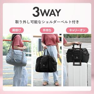 ボストンバッグ レディース 1泊 大容量 旅行...の詳細画像3