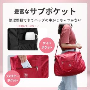 ボストンバッグ レディース 1泊 大容量 旅行...の詳細画像2