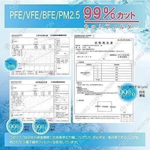 マスク 冷感 不織布 50枚 冷感マスク プリ...の詳細画像3
