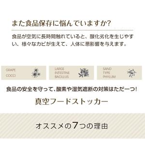 真空保存容器 米 ハゴオギ hagoogi 1...の詳細画像5