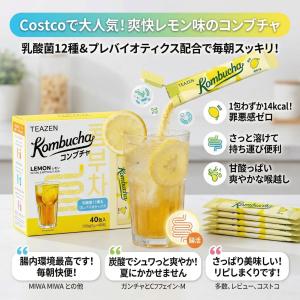 コンブチャ 韓国 TEAZEN 40包 レモン...の詳細画像2