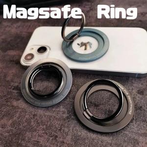 MagSafe スマホリング スマホスタンド マグネット 磁石 落下防止 マグセーフ  ホールドリング  薄型 iPhone