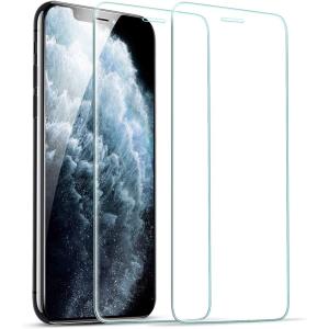 ESR iPhone11Pro ガラスフィルム iPhone Xs/iPhone X 用強化ガラスフィルム [簡単貼り付けガイド枠] 2枚セット｜ponstylestore