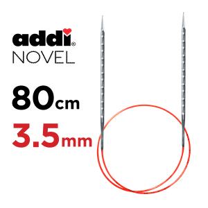 addi NOVEL  80cm 3.5mm メタル輪針 アディ ノベル 輪針 編針 輪ばり 靴下