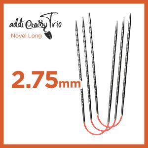 編針 3.25mm アディ addi クレイジートリオ ノベル ロング 30cm×3本組