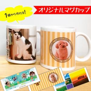 オリジナルプリントマグカップ 写真 ペット 記念日 ノベルティ プレゼント 卒業 卒園