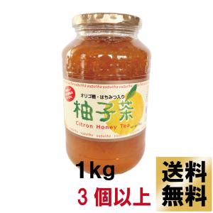 3個以上で♪ 香味柚子茶 ユジャロン1050ｇ　ゆず茶　1kg