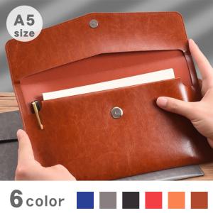 ファイル A5 ファイルケース レザー ファイル...の商品画像