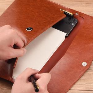 ファイル A5 ファイルケース レザー ファイ...の詳細画像3