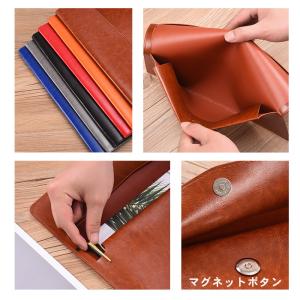 ファイル A5 ファイルケース レザー ファイ...の詳細画像4