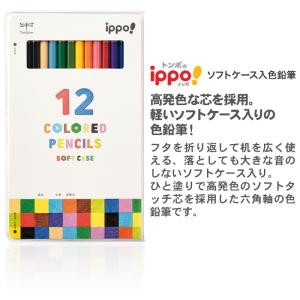 箔押し 名入れ 金 トンボ鉛筆 色鉛筆12色 ...の詳細画像1