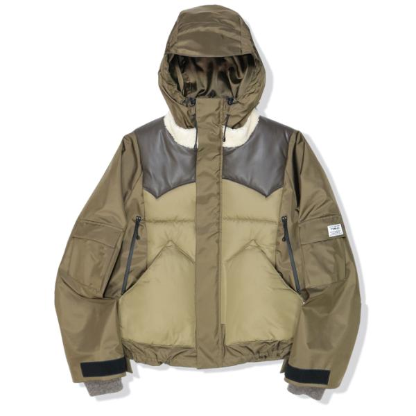 elephant TRIBAL fabrics / Down Vest Mountain Parka...