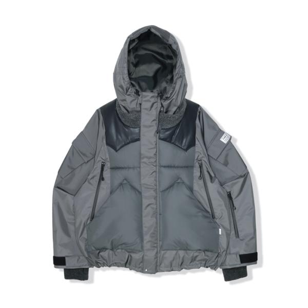 elephant TRIBAL fabrics / Down Vest Mountain Parka...