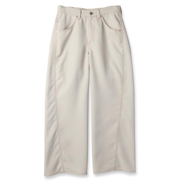 JieDa(ジエダ) / 3D WORK PANTS (IVORY)