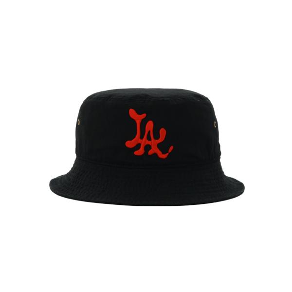 NEON SIGN(ネオンサイン) /Bucket Hat “L A Ketchup” (BLACK...