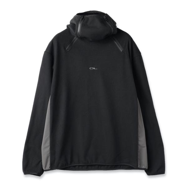JieDa(ジエダ) / OL /FLEECE BALACLAVA HOODIE (BLACK)