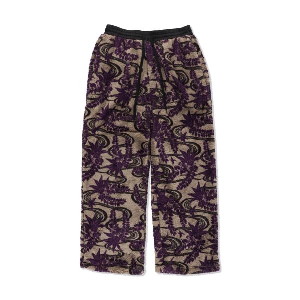 TUITACI(ツイタチ) / RYUKYU DYEING BOA FLLECE PANTS(Pur...