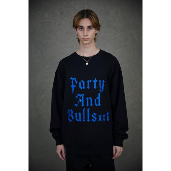 TAUPE / P.A.B SWEAT SHIRTS(BLACK)