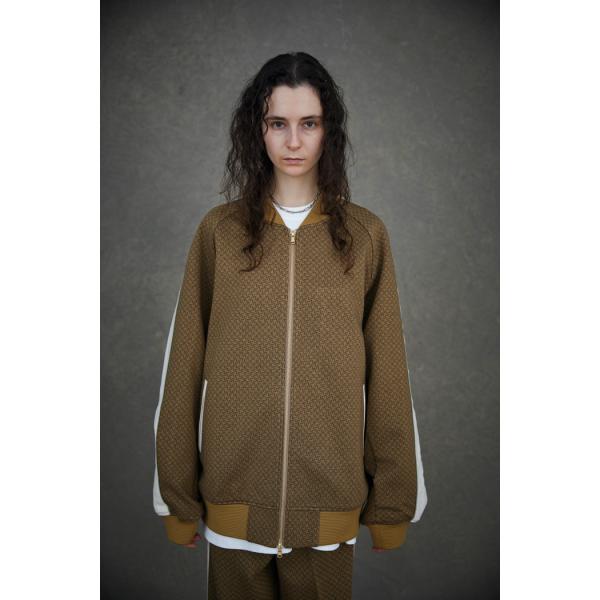 TAUPE/GEOMETRIC SOUVENIA JACKET (BEIGE)