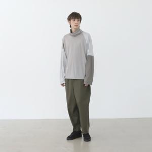 VU (ヴウ) / HIGHNECK MIX T-SHIRT (GRAY MIX)｜pop5151