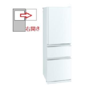 MITSUBISHI:MR-CX37F-W 冷蔵庫 365L 3ドア 4902901897009