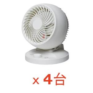 TEKNOS(テクノス）:SAK-130 [ホワイト]【4台入り】 【送料無料】15cmメカサーキュ...