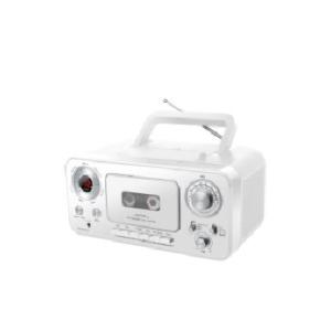 【送料別】ANABAS:CD-C330 [ホワイト] CDラジカセ 4518351002490