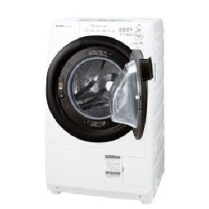 【送料別】SHARP（シャープ）:ES-7S1-WR [ホワイト系] 【右開き】プラズマクラスター ...