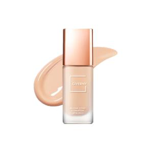 GIVERNY ジヴェルニー 密着 カバーファンデーション 30ml SPF30, PA++ (17号/21号) 訳あり 店頭陳列による箱の色褪せあり  韓国コスメ
