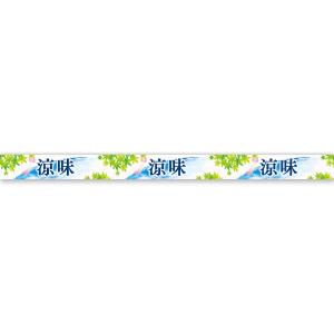 レールPOP 涼味（清流）　6.5×89cm　コ−ト110kg【1パック(10枚)入】