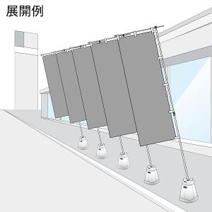 【時間指定不可】注水式スリムスタンド(石目調)...の詳細画像3