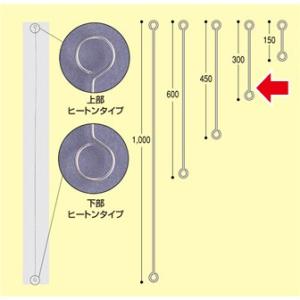 ヒートンロット棒(300mm)の商品画像