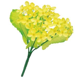 菜の花ブッシュ　L21cm　布・PE【1本入】