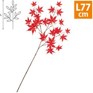 もみじスプレー（レッド）　L77cm　布・PE【1本入】