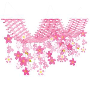 舞い桜２連プリーツハンガー