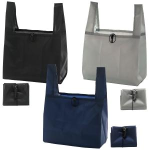 再生PETマチ広エコバッグ　使用時：26×30×マチ18cm　リサイクルPETポリエステル【300個入】