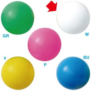 巨大ガラポン用カラーボール1個(白) 約Φ7cm...の商品画像