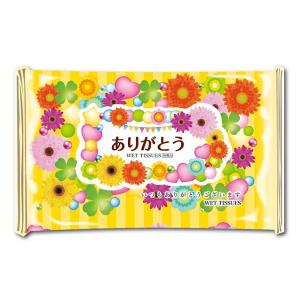 【代引き不可】ありがとうウェットティッシュ10...の詳細画像1