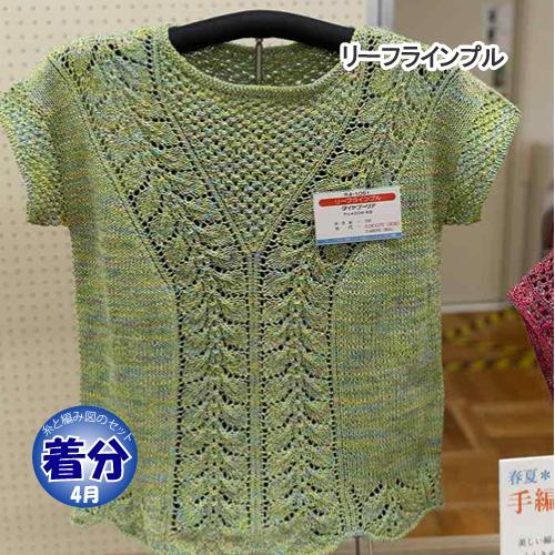 リーフラインプル 編み物キット