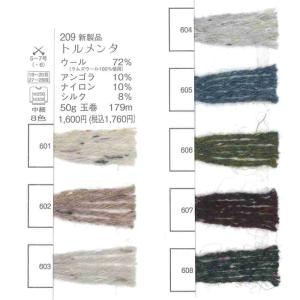 毛糸 中細 パピー毛糸 209 トルメンタ 1...の詳細画像1