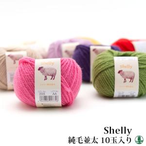 スキー毛糸 シェリー純毛並太(10玉) 10玉入1袋  