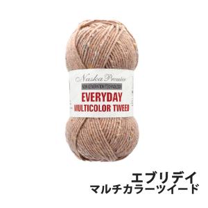 エブリデイ マルチカラー ツイード 内藤商事 【KY】 毛糸 編み物 極太