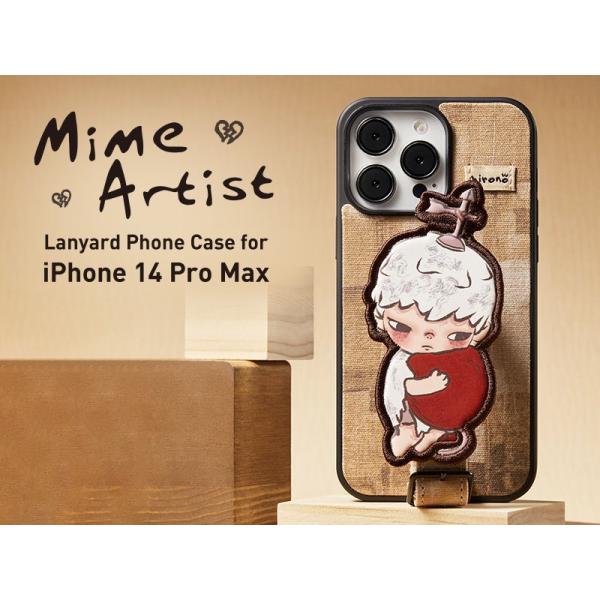 HIRONO Mime ハンドル付きiPhoneケース 14 Pro Max