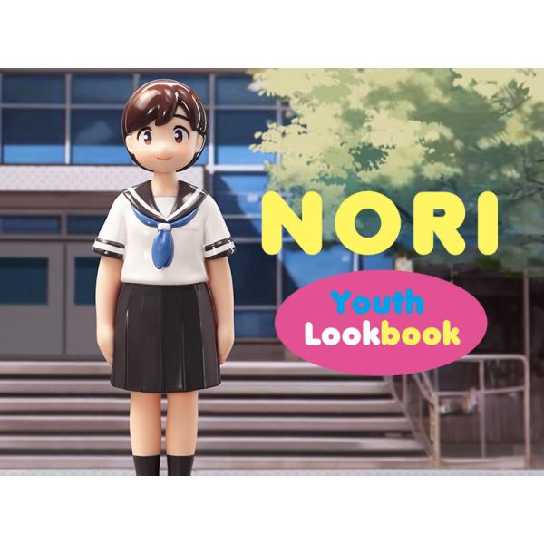 【POP MART公式 】JUST A GIRL NORI Youth Lookbook シリーズ【...