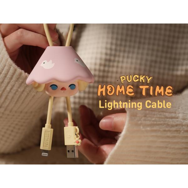 PUCKY Home Time シリーズ iPhoneケーブル【ピース】