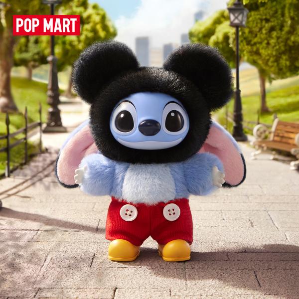 POP MART Stitch Adventureシリーズ ぬいぐるみ ペンダント スティッチ ポッ...