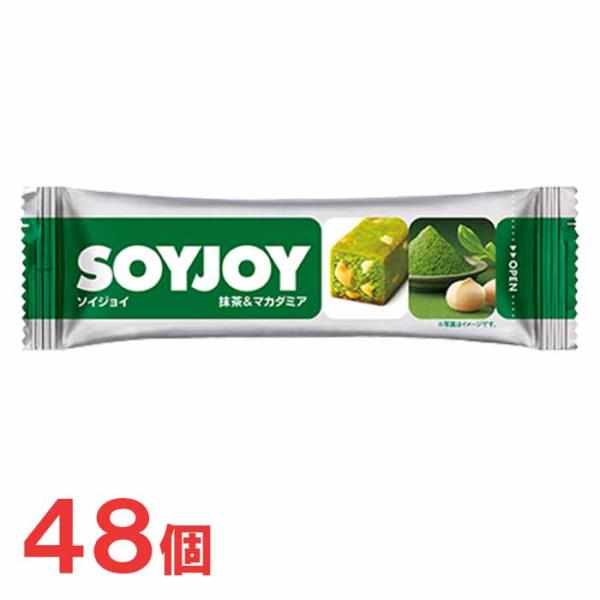 大塚製薬　ソイジョイ　soyjoy　抹茶＆マカダミア　12個×4箱（計48本）
