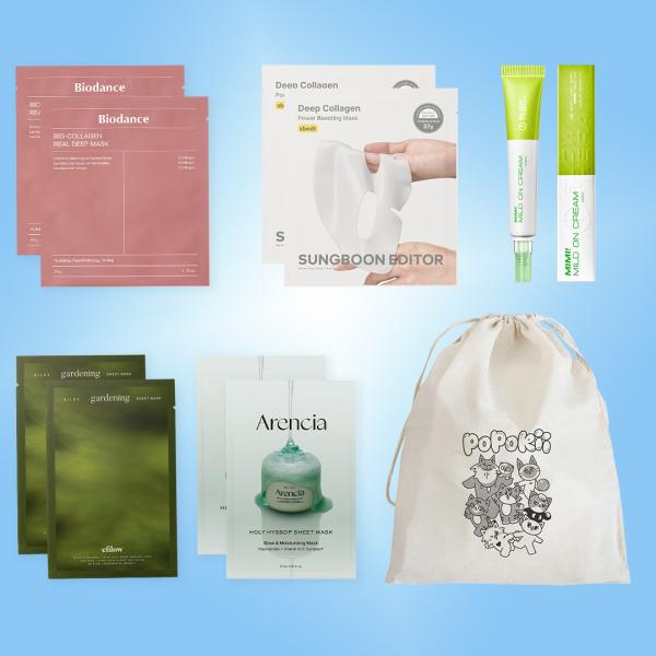 韓国コスメパック8枚+クリーム Biodance Arencia GLOWTHERA efilow ...